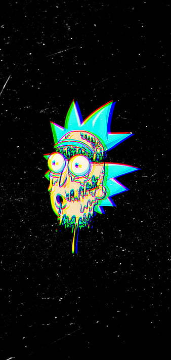 Rick And Morty Outer Space Iphone Background