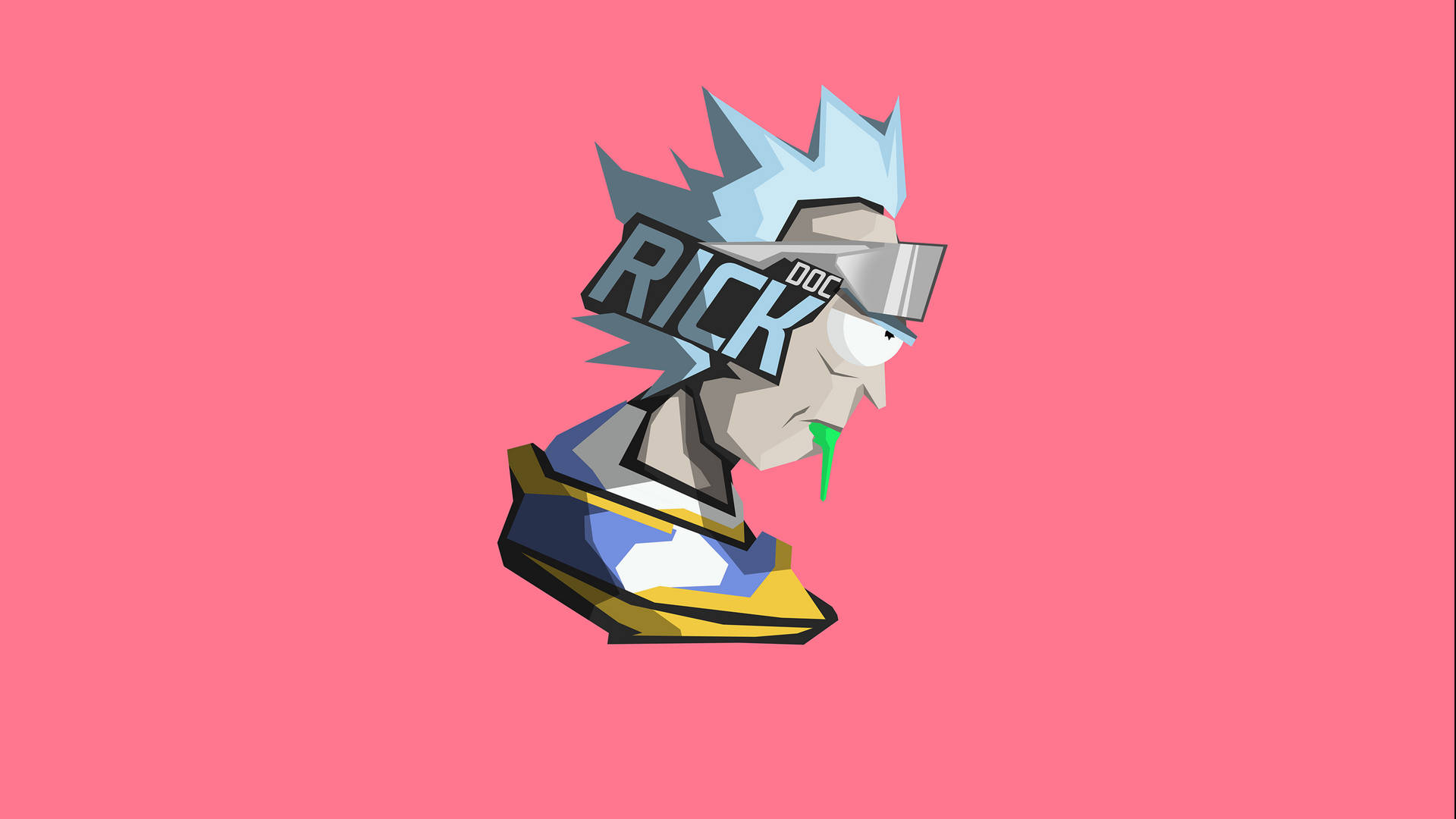 Rick And Morty Pc 4k Vector