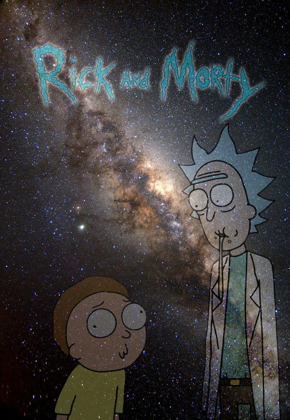 Rick And Morty Pout Backwoods Background