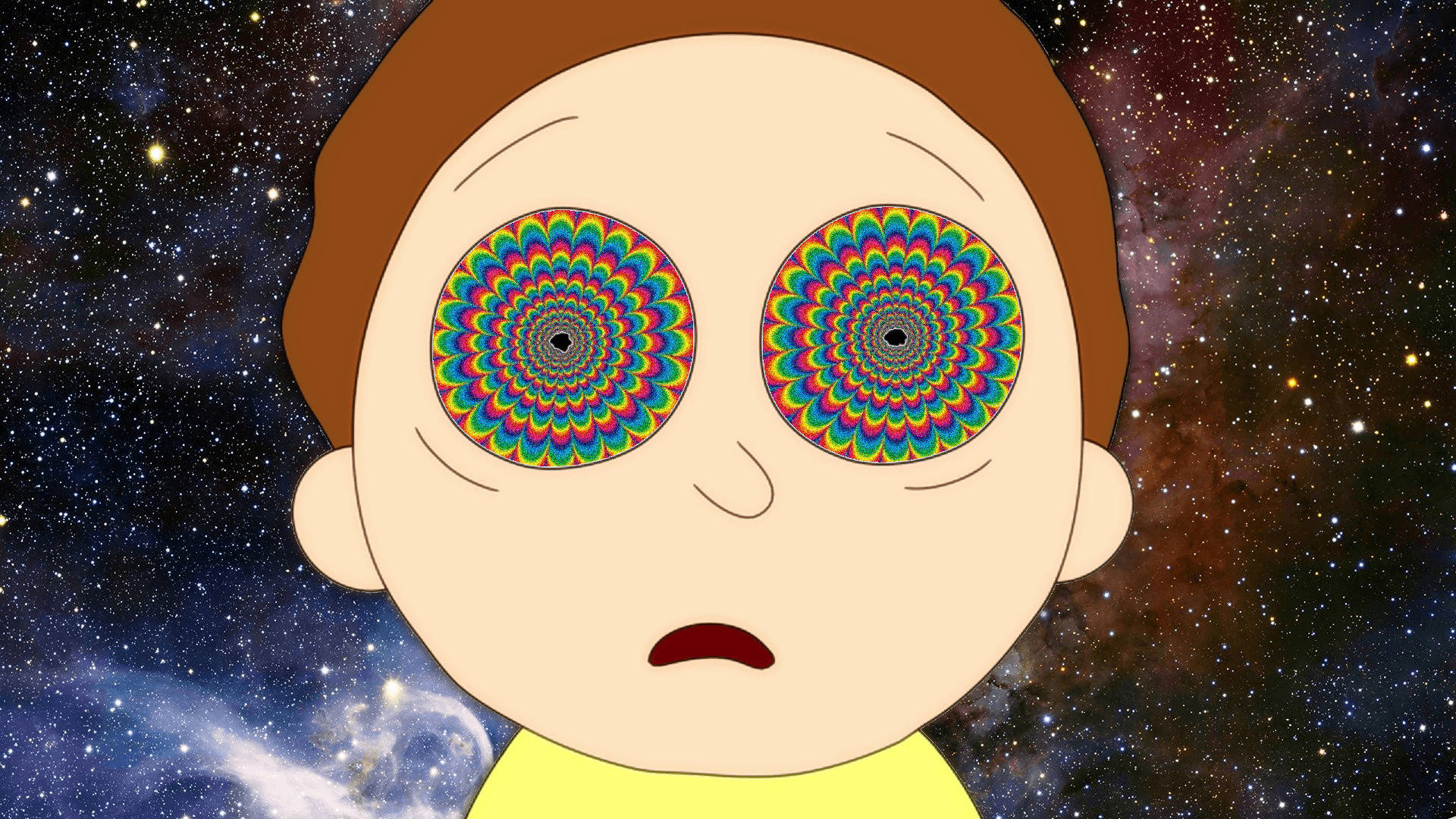 Rick And Morty Trippy Eyesf
