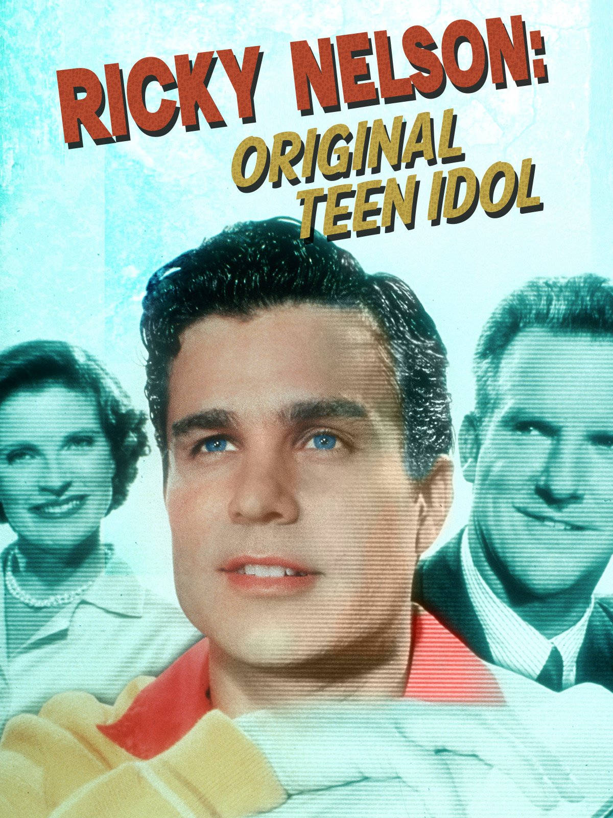 Rick Nelson Original Teen Idol Movie Poster Background