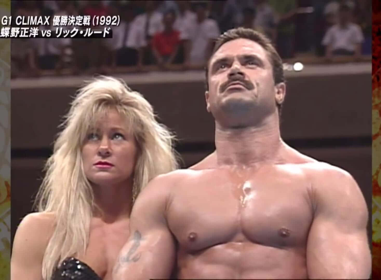 Rick Rude Madusa G1 Climax Wrestlers Background
