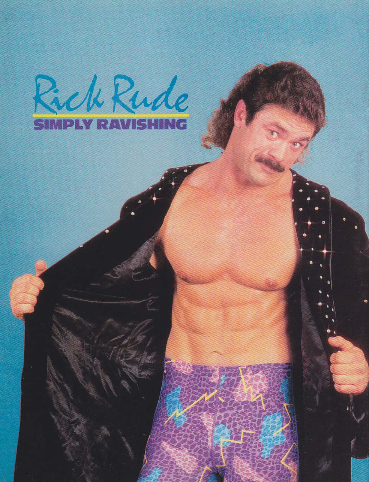 Rick Rude Simply Ravishing Wwe Legend Background