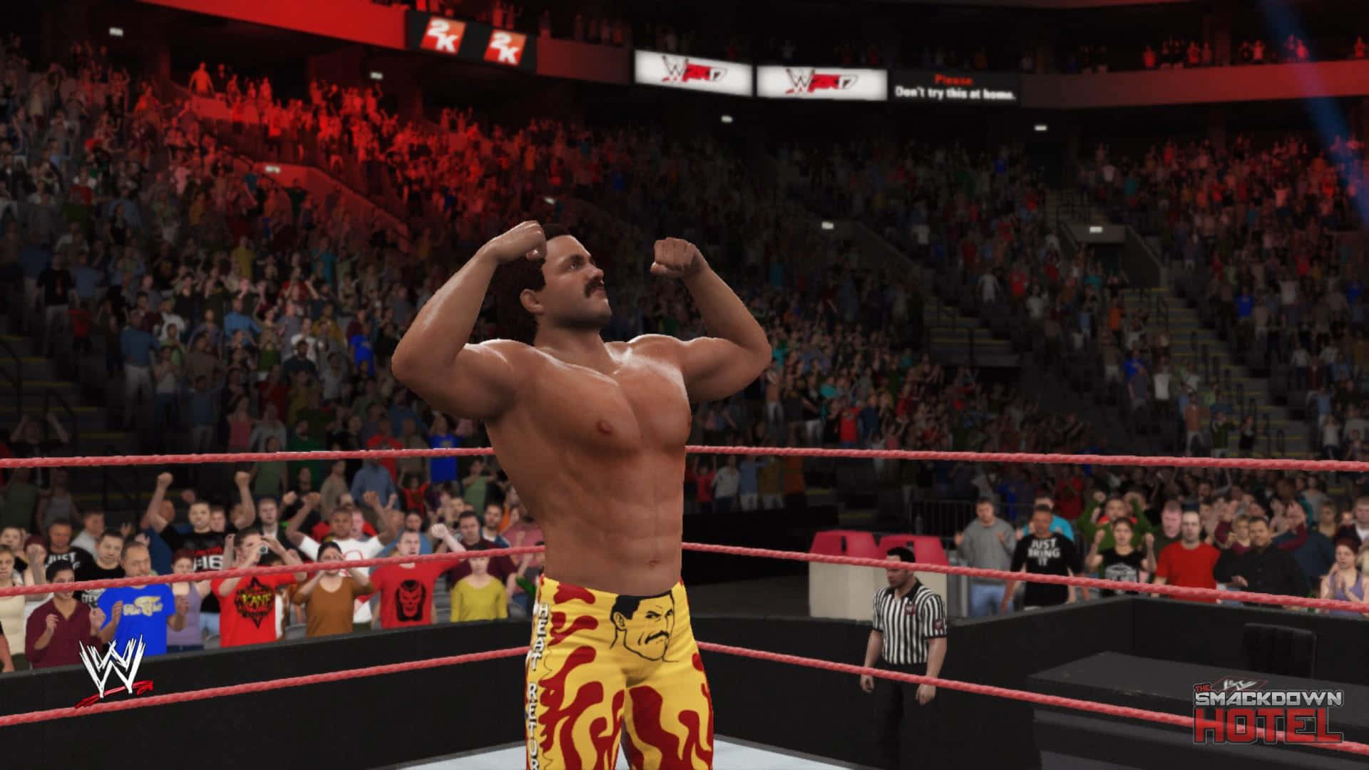 Rick Rude Wwe 2k17 Legend Background