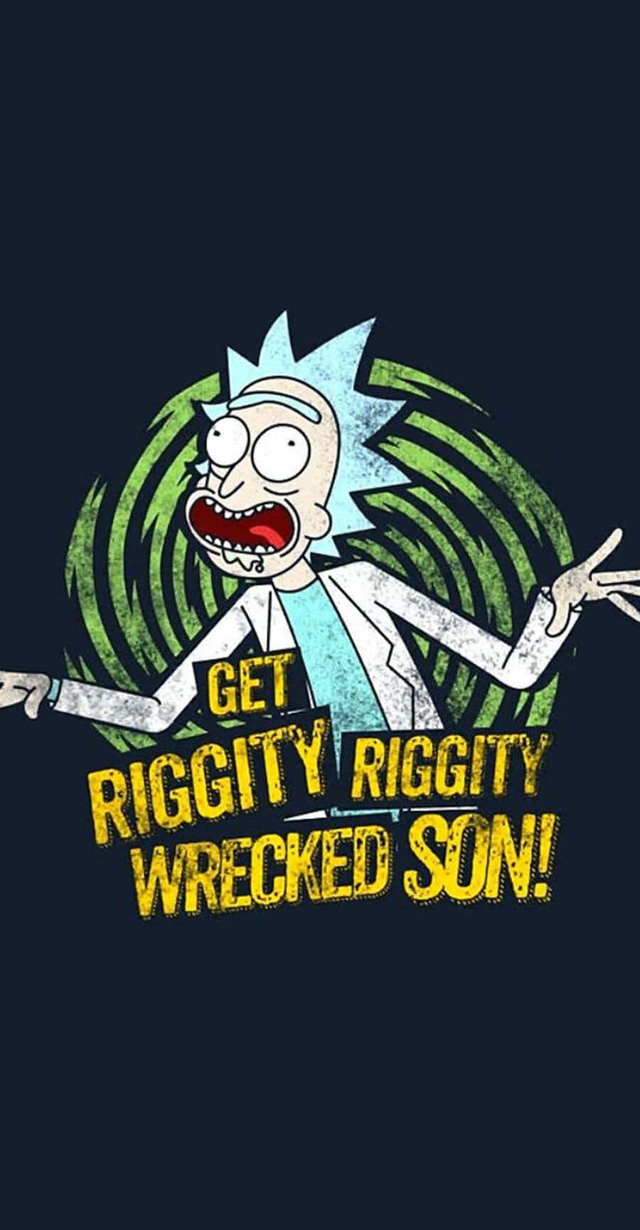Rick Sanchez Funny Adult Phone Background