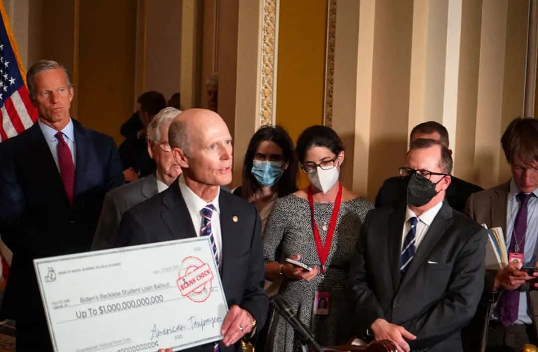 Rick Scott Criticizes Biden's Student Loan Cancellation Background
