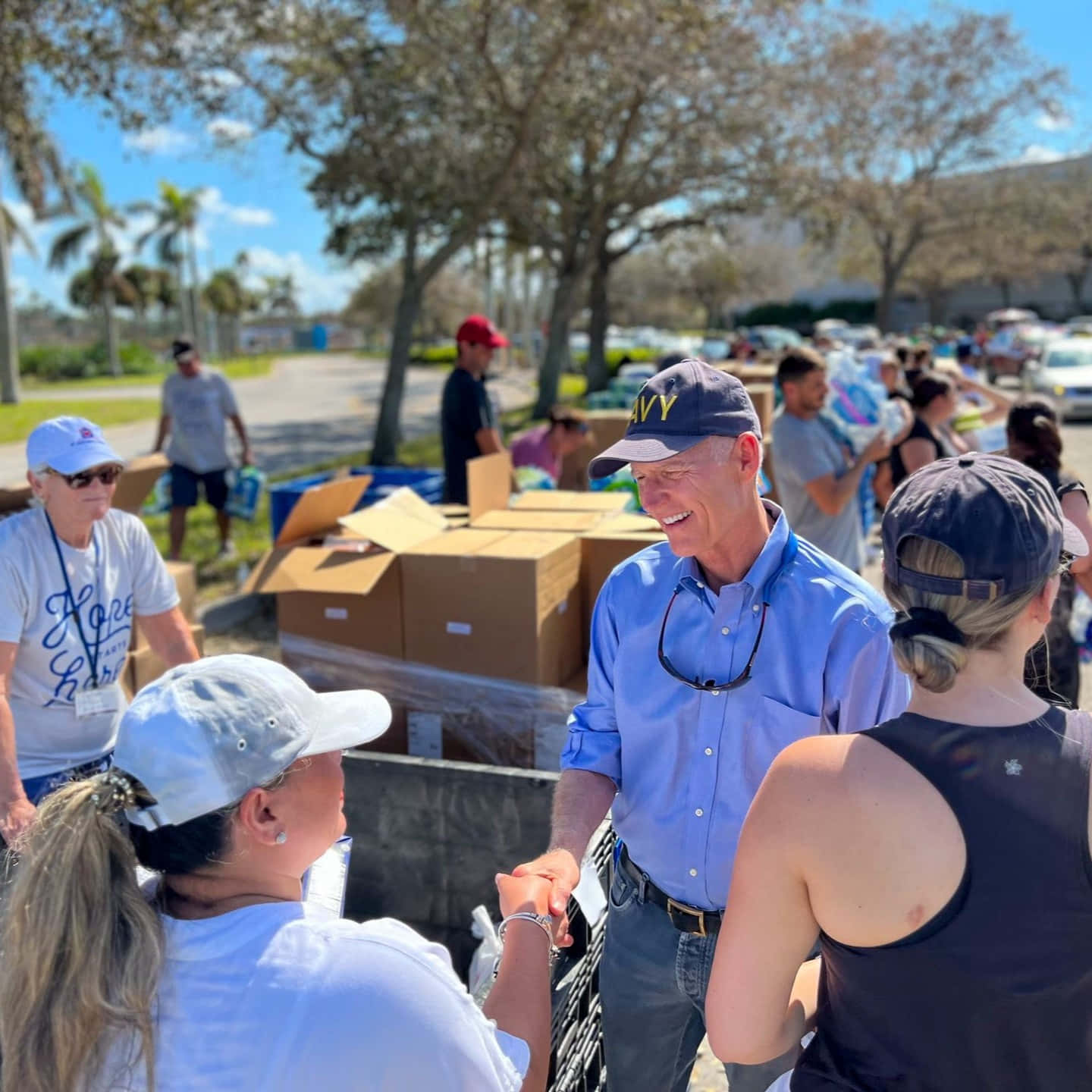 Rick Scott Thanks Civilian Volunteers