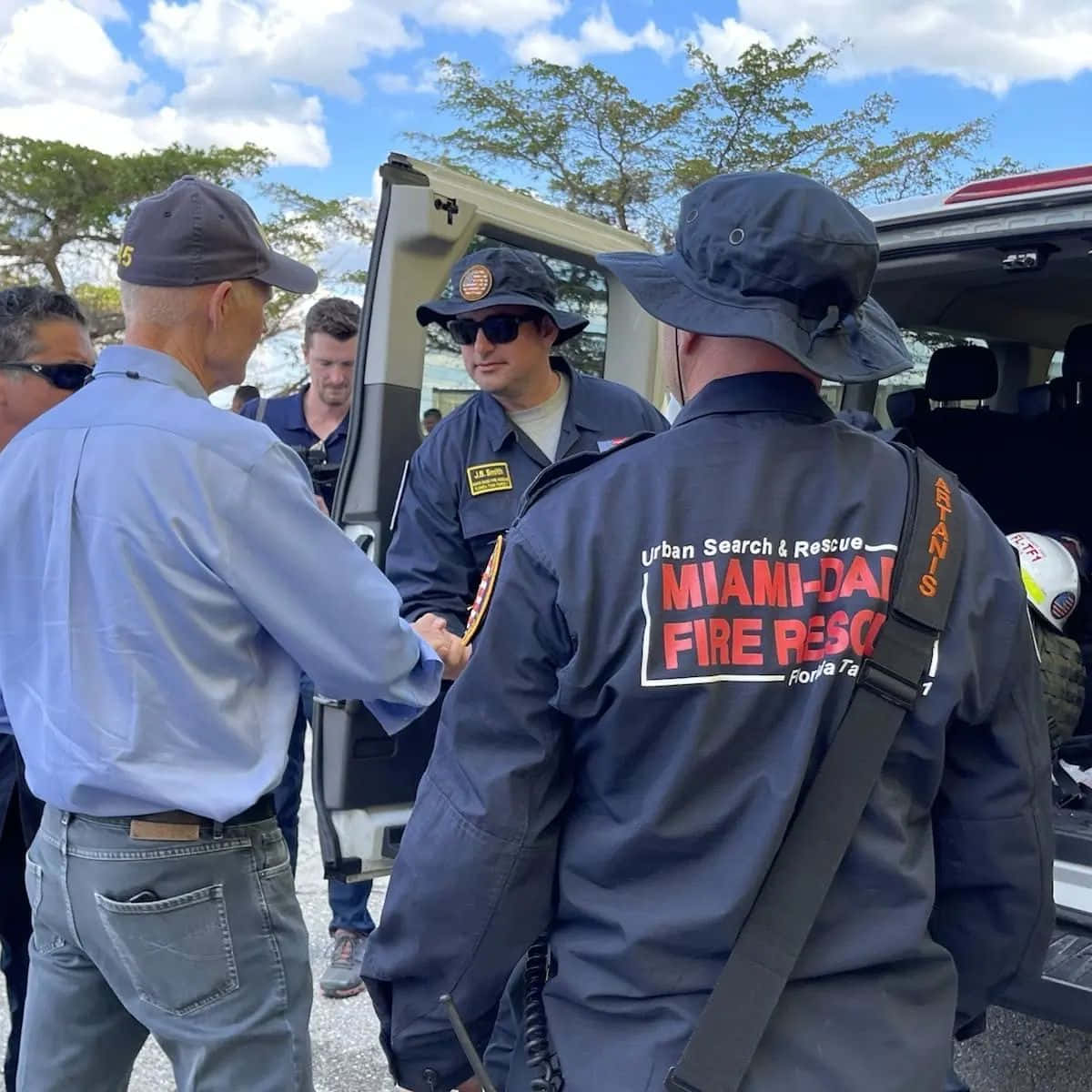 Rick Scott Visits Fire Rescue Force