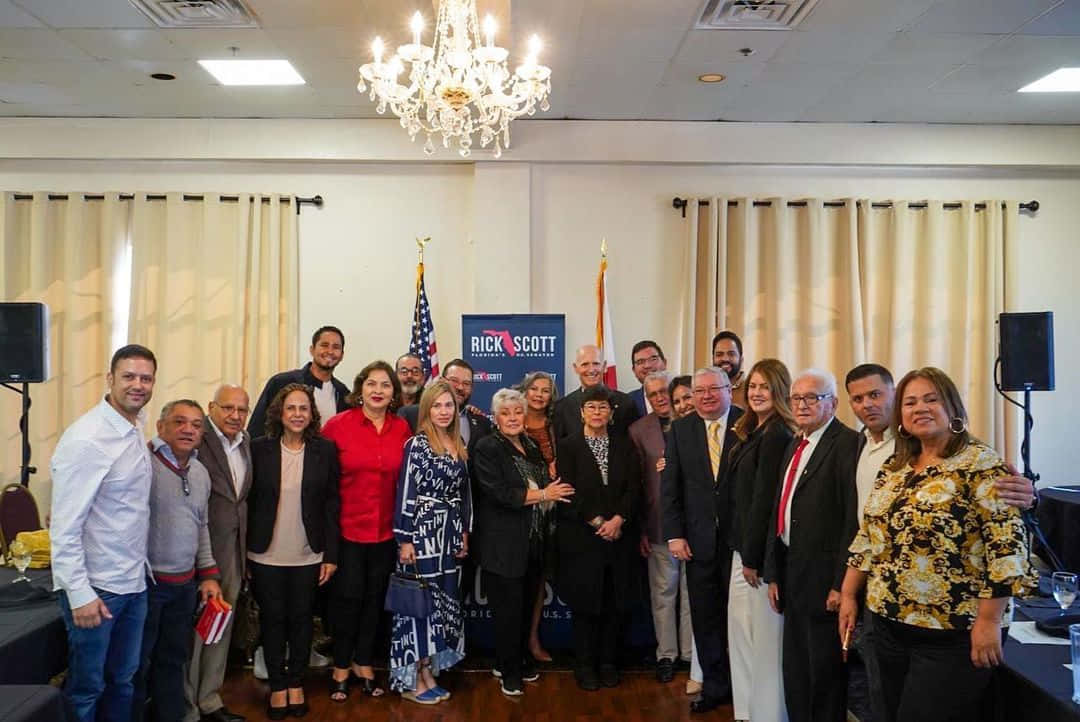 Rick Scott With Freedom Advocates