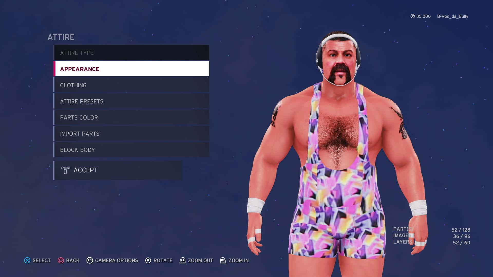 Rick Steiner Ps4 Custom Character Background