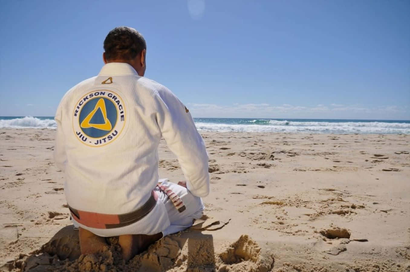 Rickson Gracie Beach Meditation