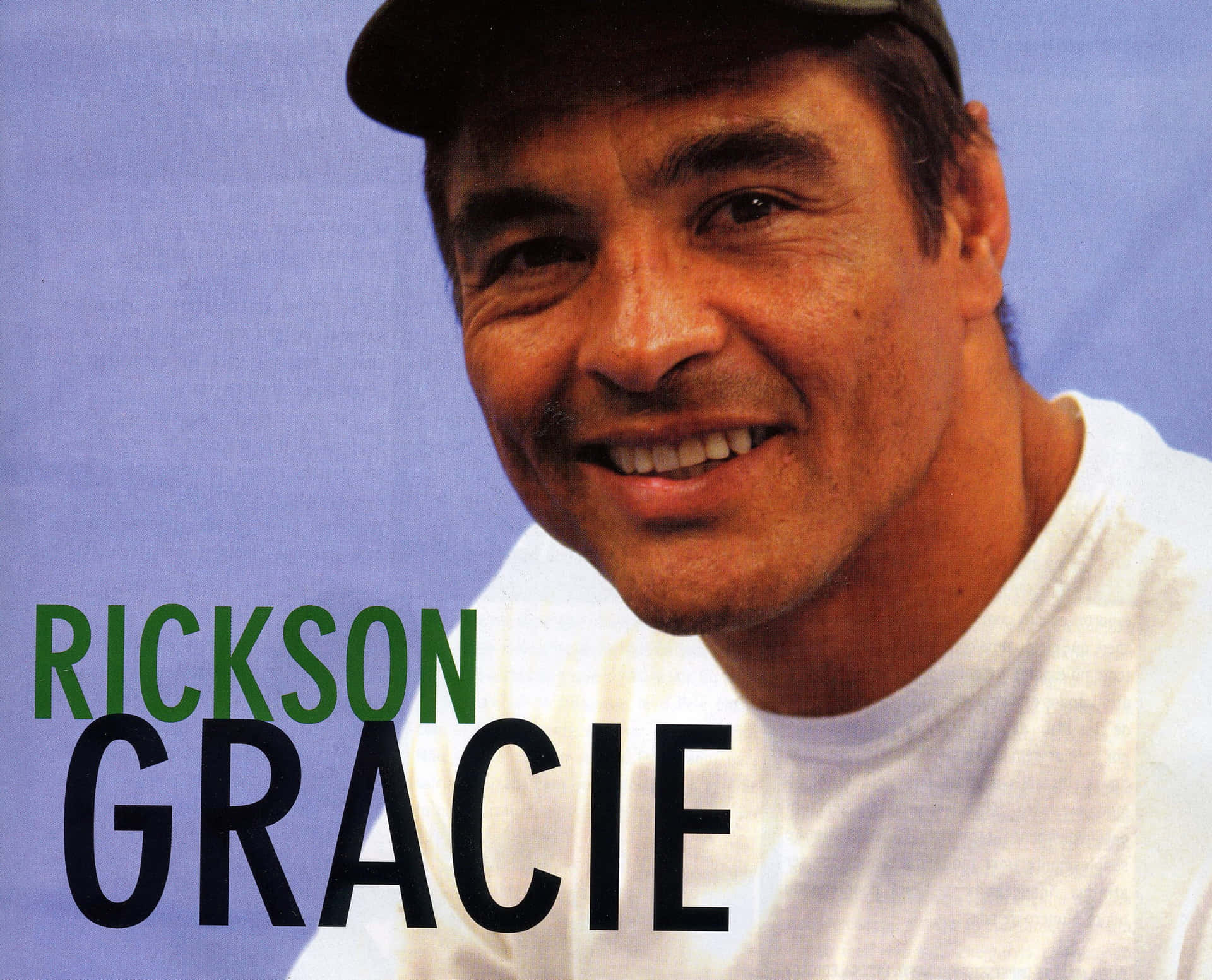 Rickson Gracie Portrait Background