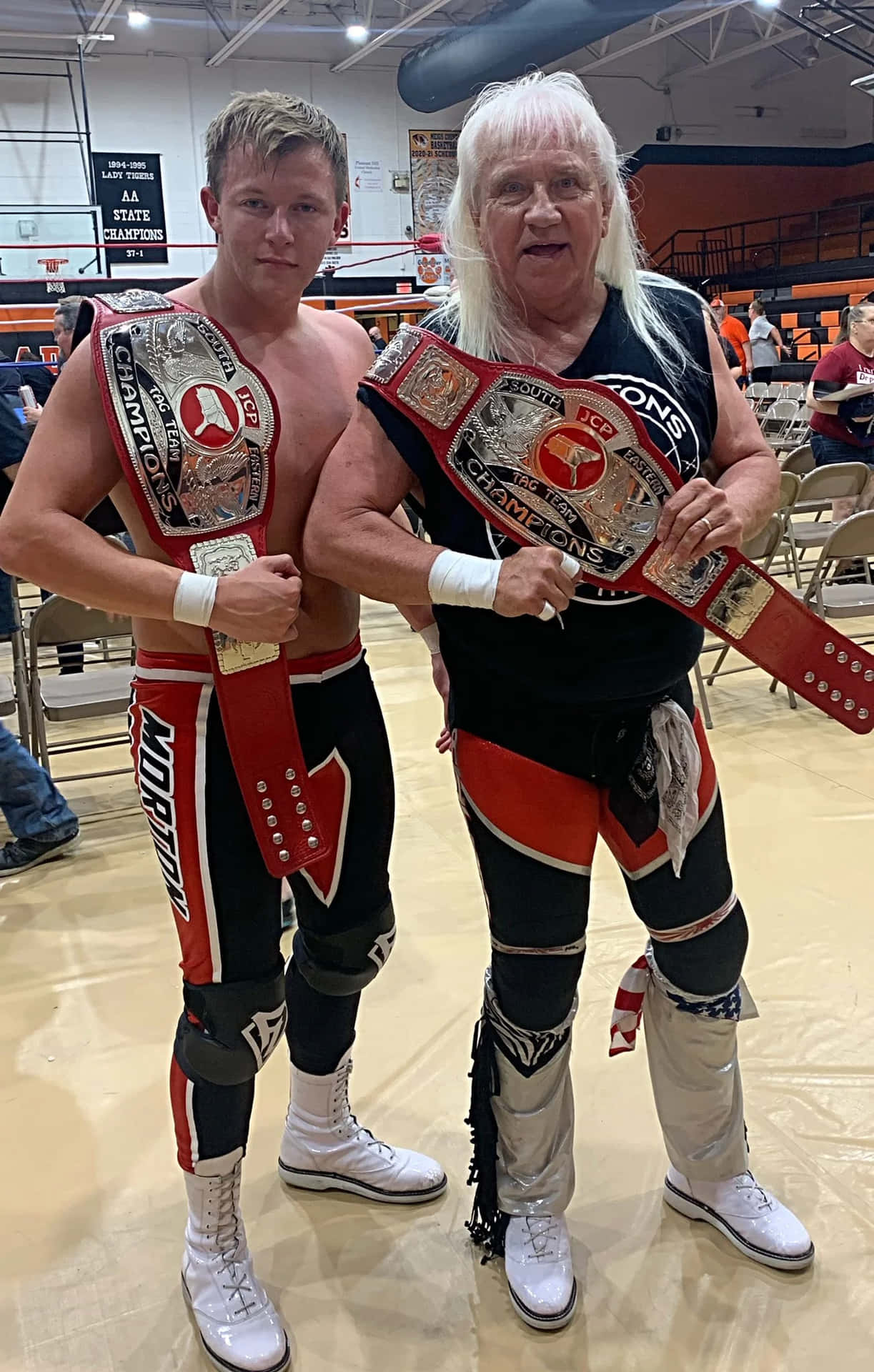 Ricky Morton And Son Kerry Morton Background