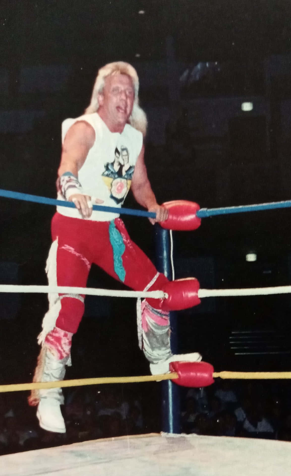Ricky Morton Wrestling Match Action