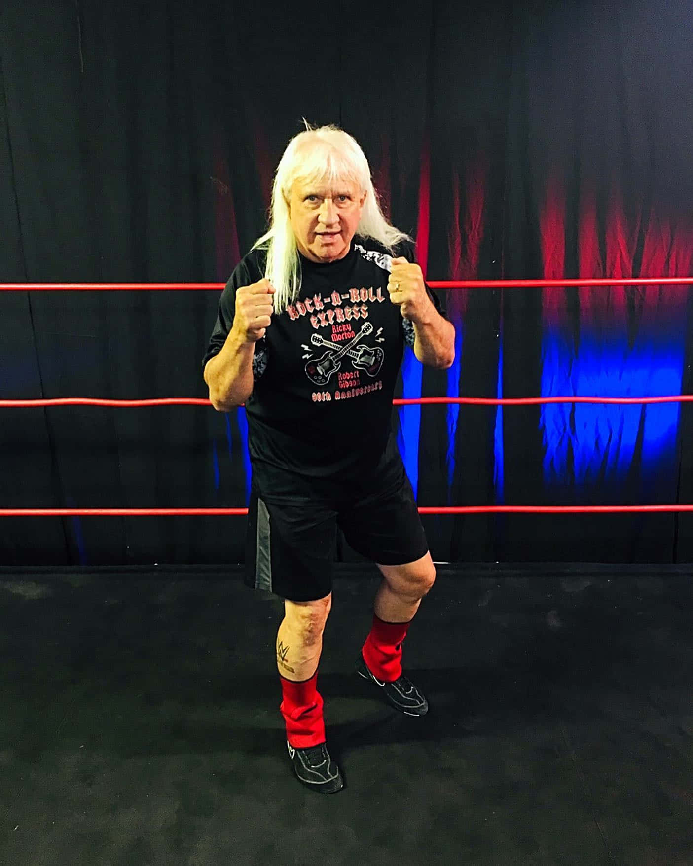 Ricky Morton Wrestling Stance