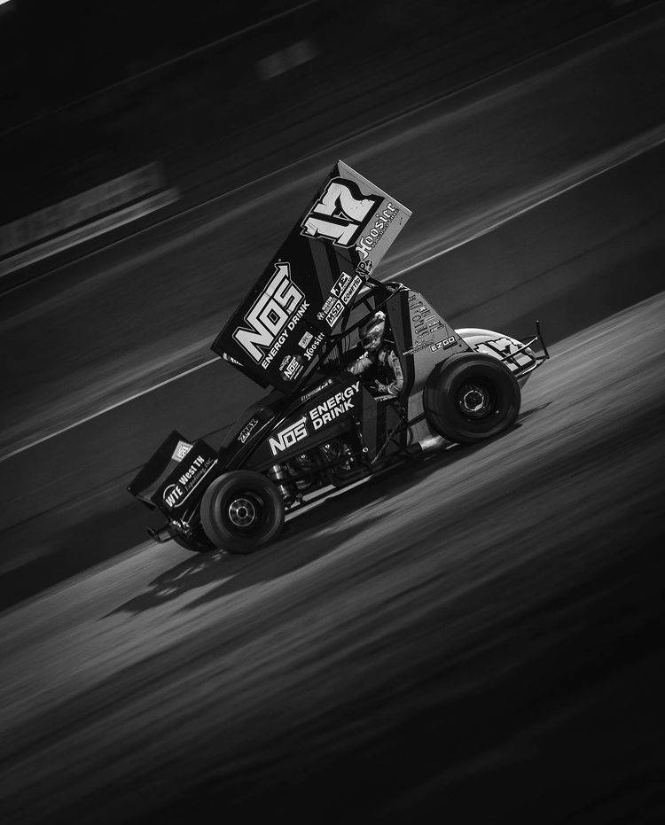 Ricky Stenhouse Jr. In Sprint Car