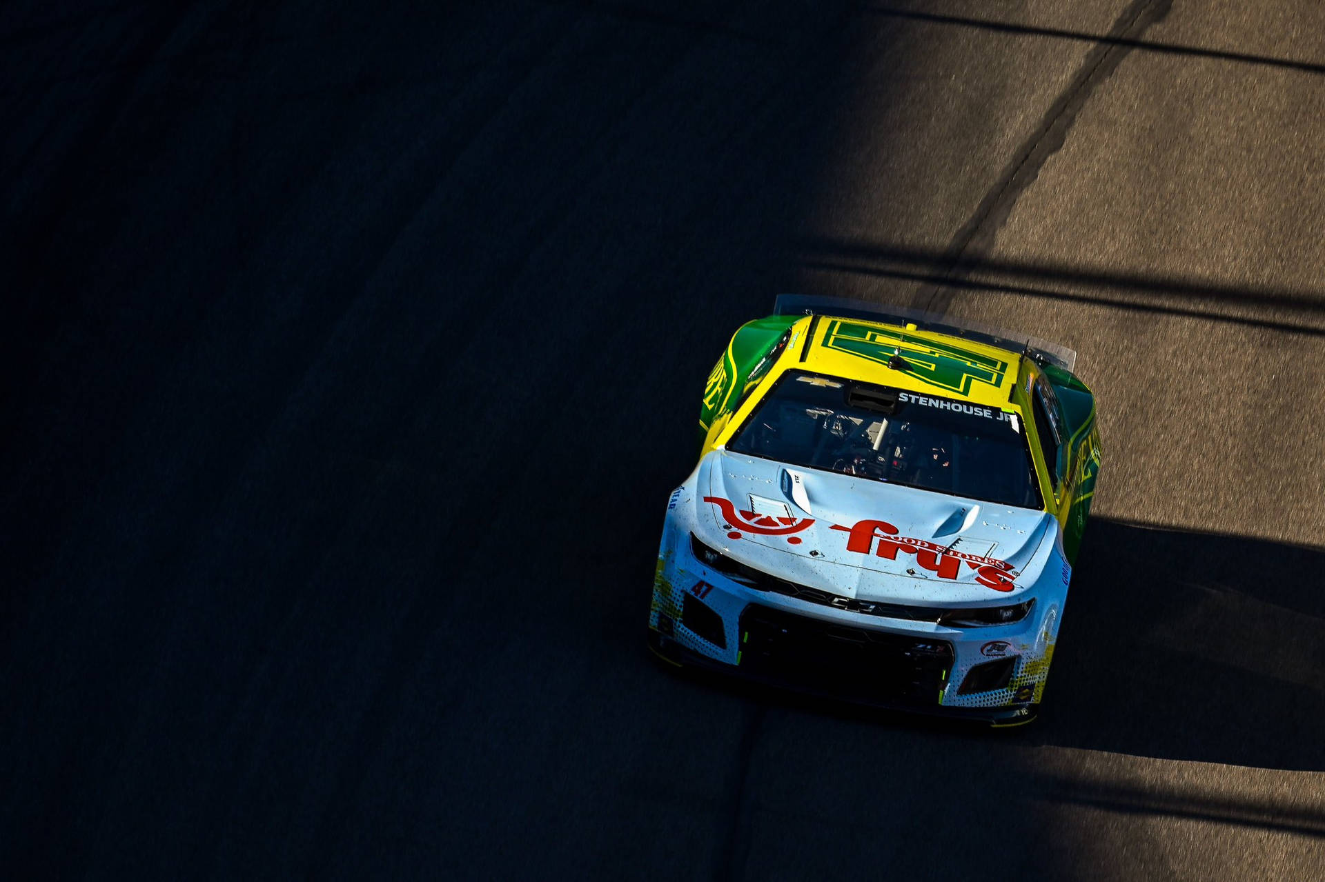 Ricky Stenhouse Jr's Speed Machine In Shadows