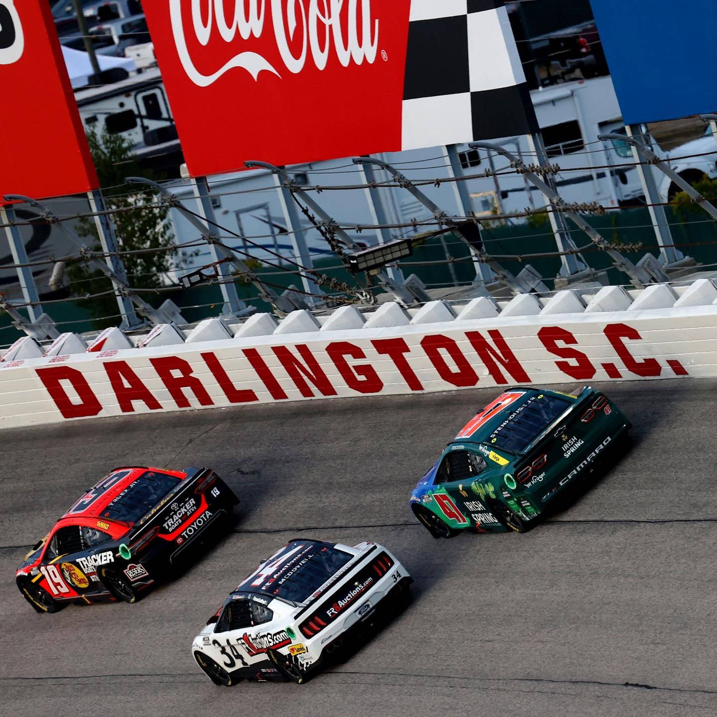 Ricky Stenhouse Jr. With Opponents