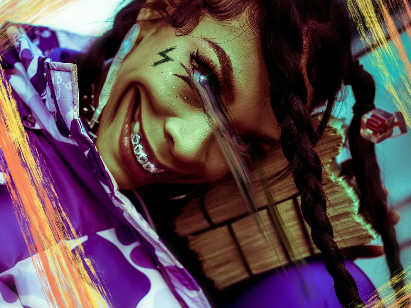 Rico Nasty Lights Up The Stage With Her Dynamic Performance! Background