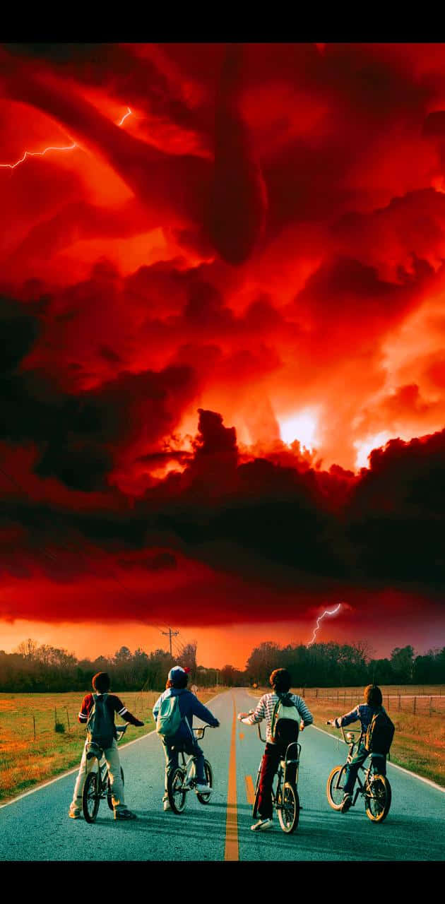 Ride Around Hawkins Just Like Eleven Background