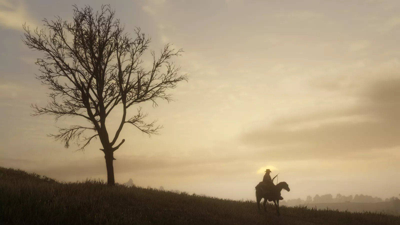 Ride Freely Through The Wild West On Your Beautiful Horse In Red Dead Redemption 2.