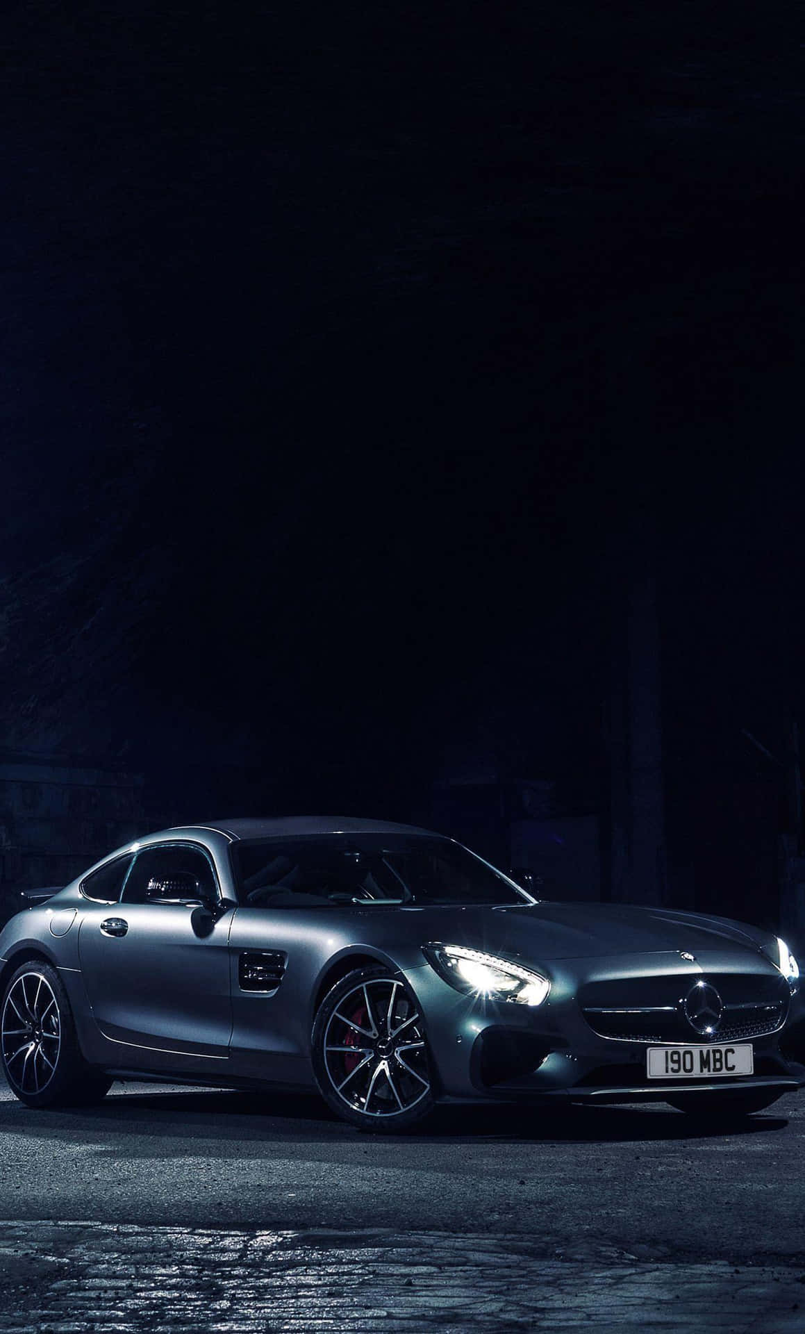 Ride In Style With A Mercedes Benz Iphone Background