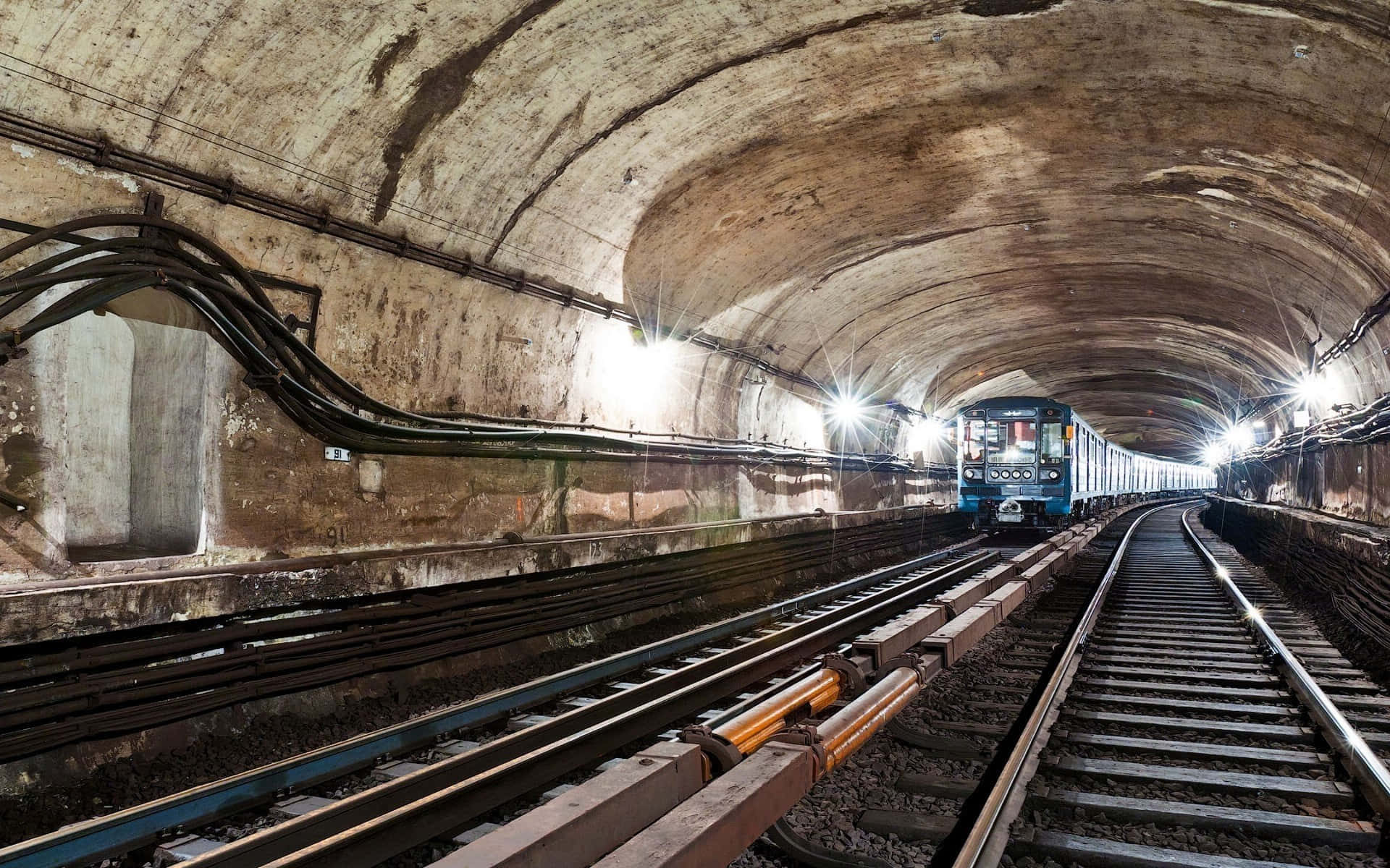 Ride The Metro To Explore New Destinations Background