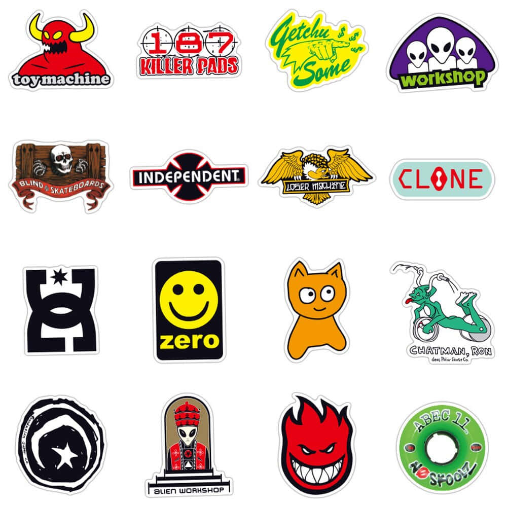 Ride The Streets In Style With Skateboard Brand Background
