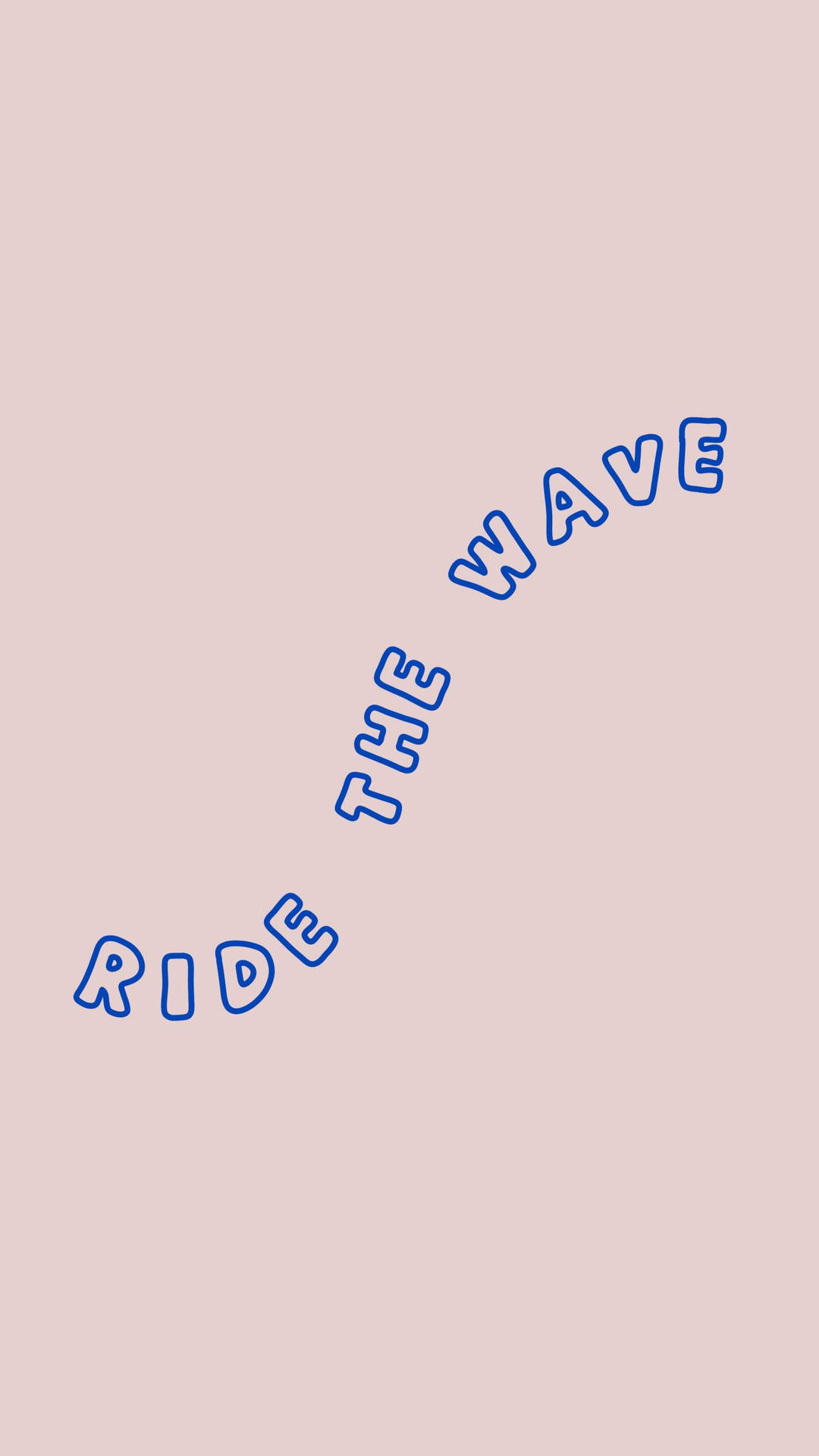 Ride The Wave Poster Background