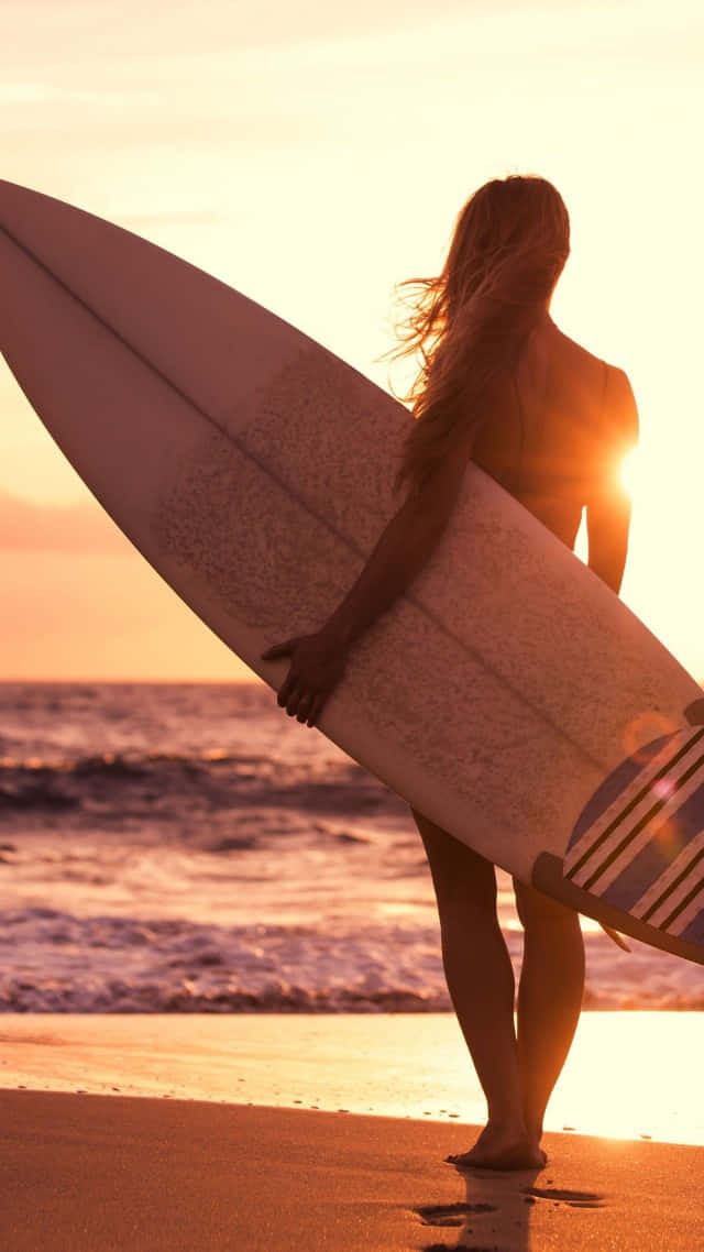 Ride The Waves In Style With The Latest Iphone Background