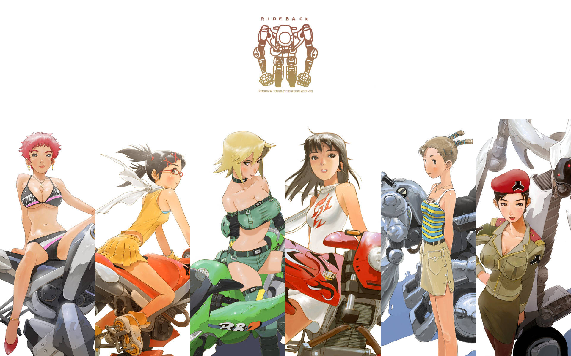 Rideback Anime Poster Background