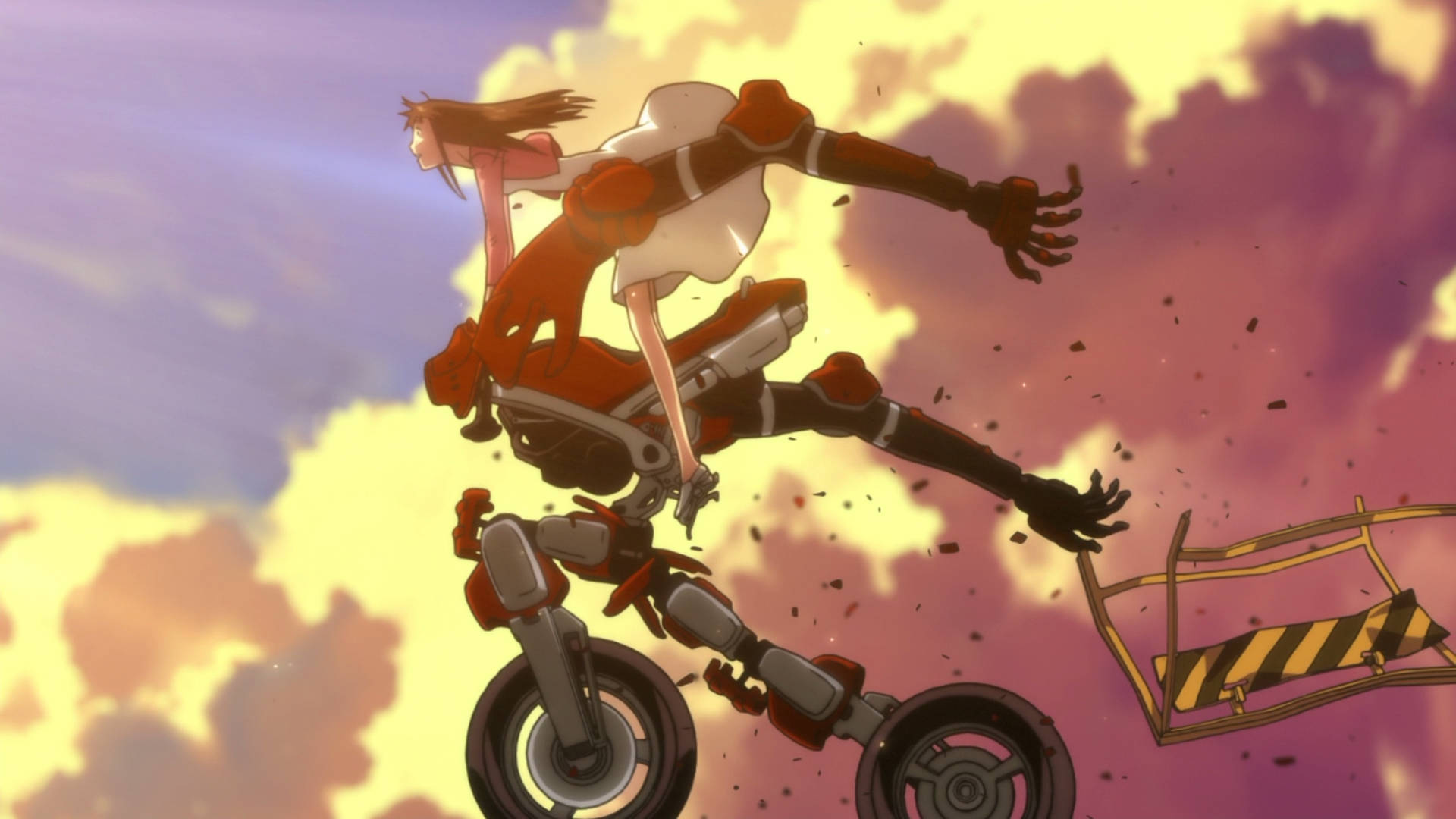 Rideback Manga Series Background