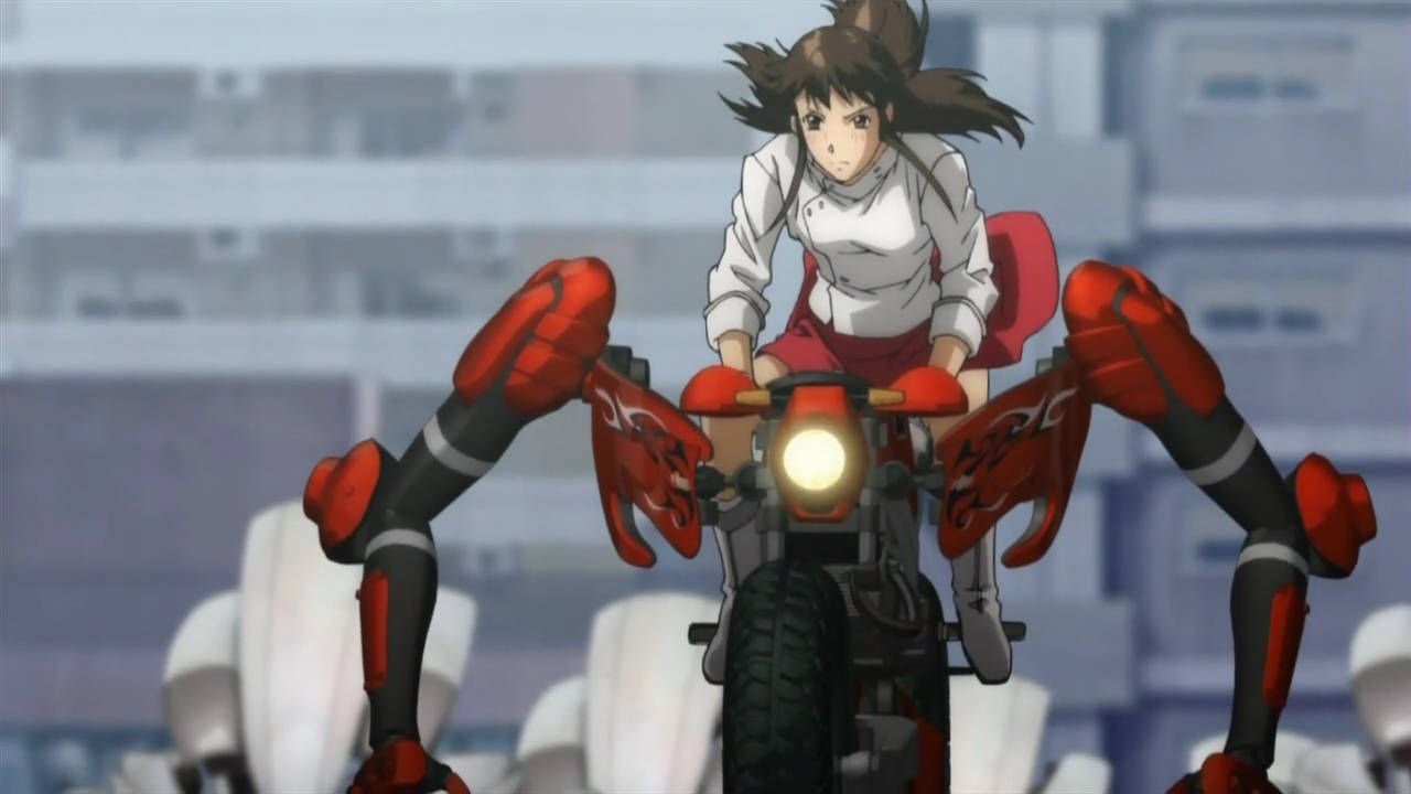 Rideback Rin And Fuego Motorcycle Background