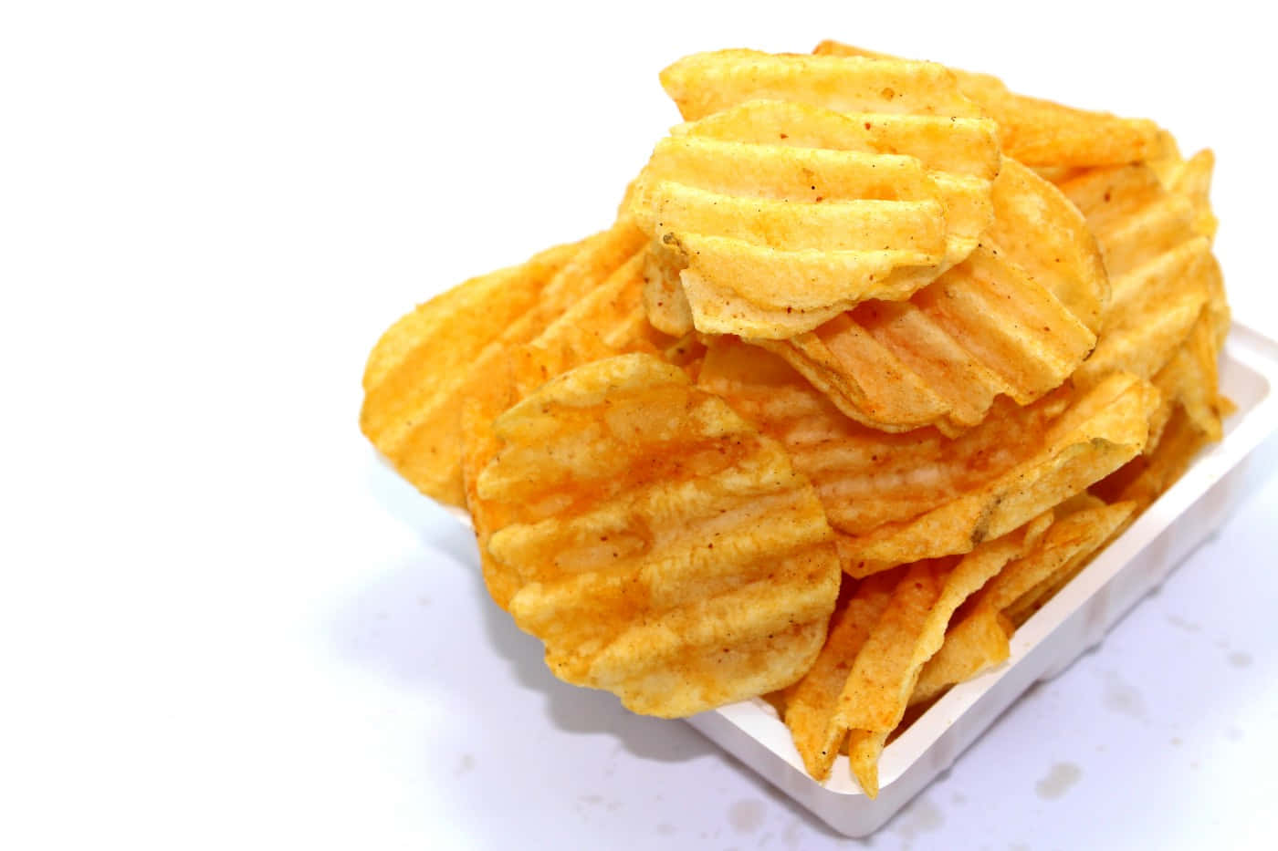 Ridge-shape Potato Chips