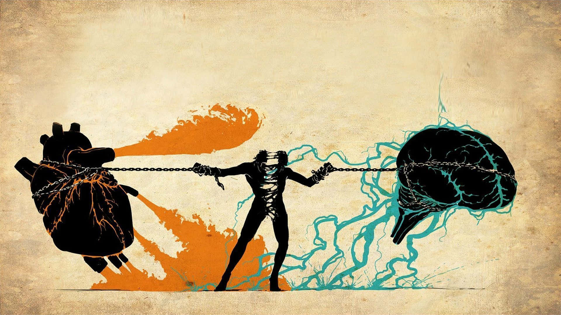 Ridiculous Battle Between Heart And Mind