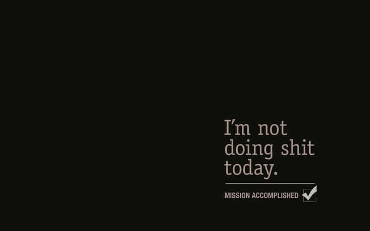 Ridiculous Quote In Simple Black Background