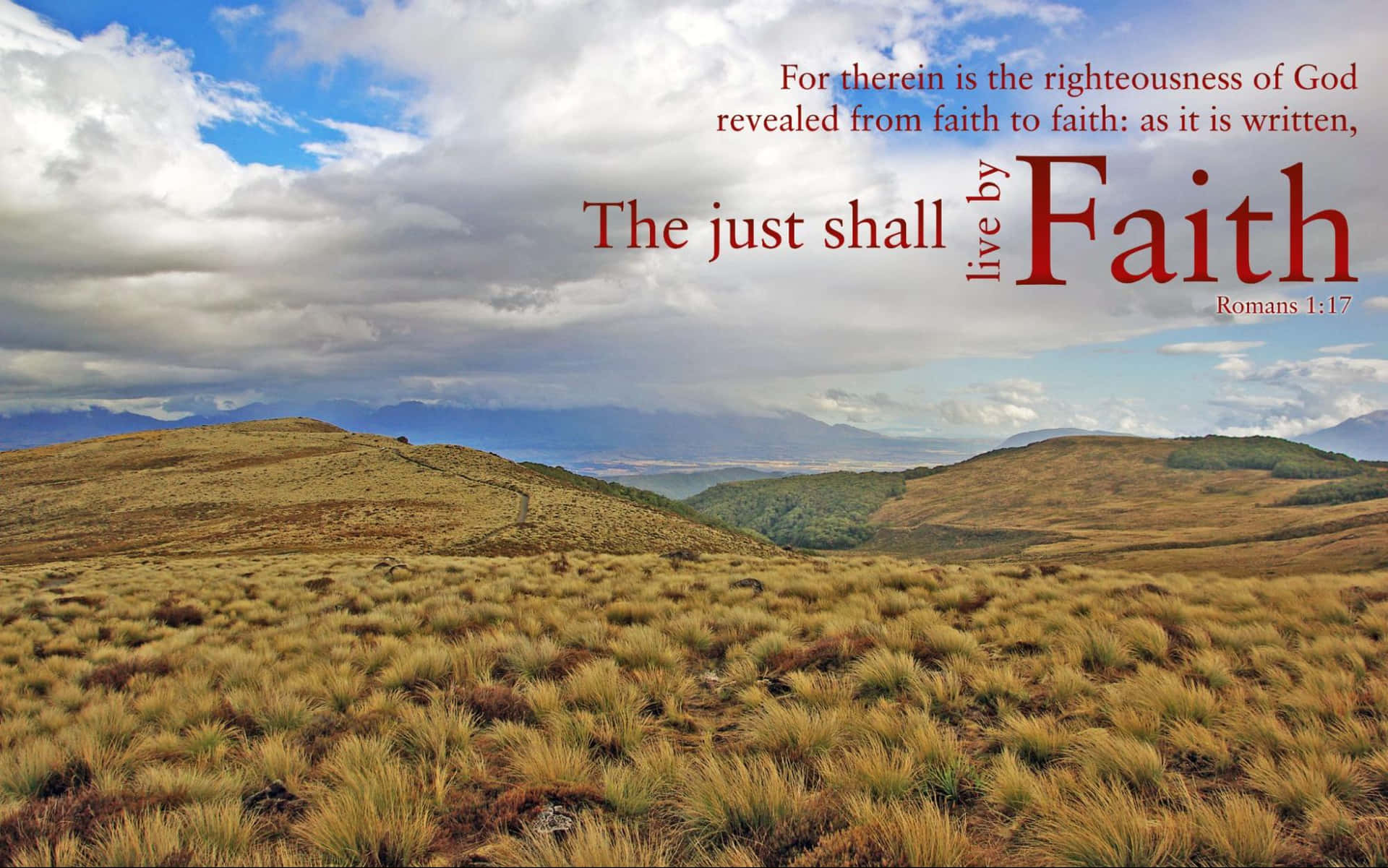 Righteous Of God Quote Background