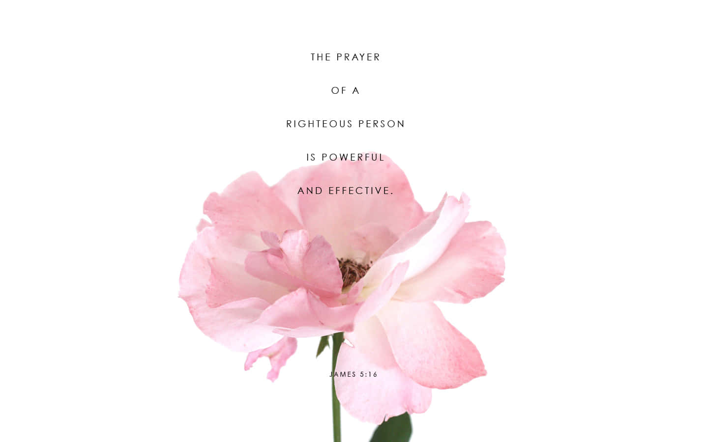 Righteous Person Prayer Background