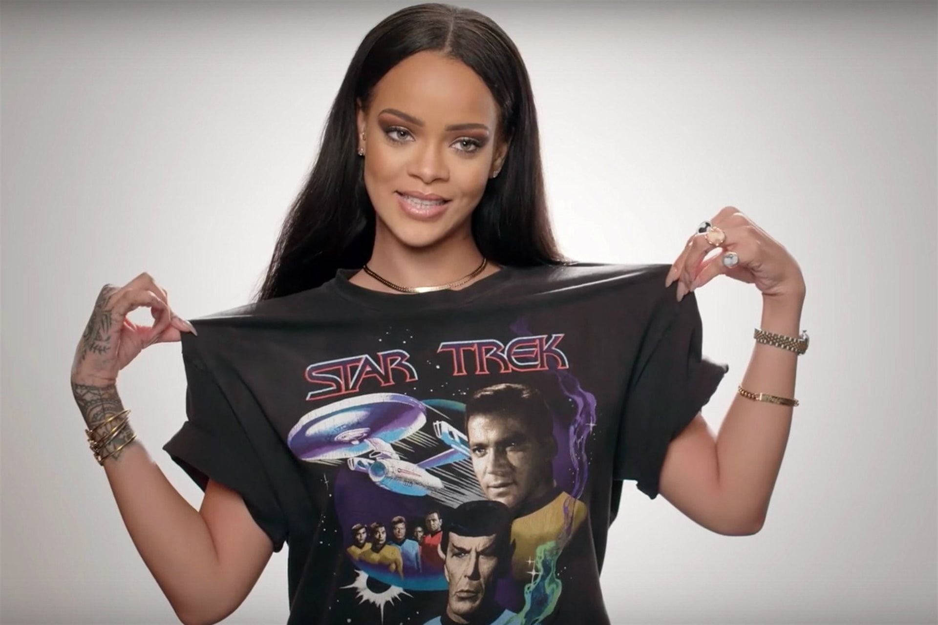 Rihanna Hd Star Trek Shirt