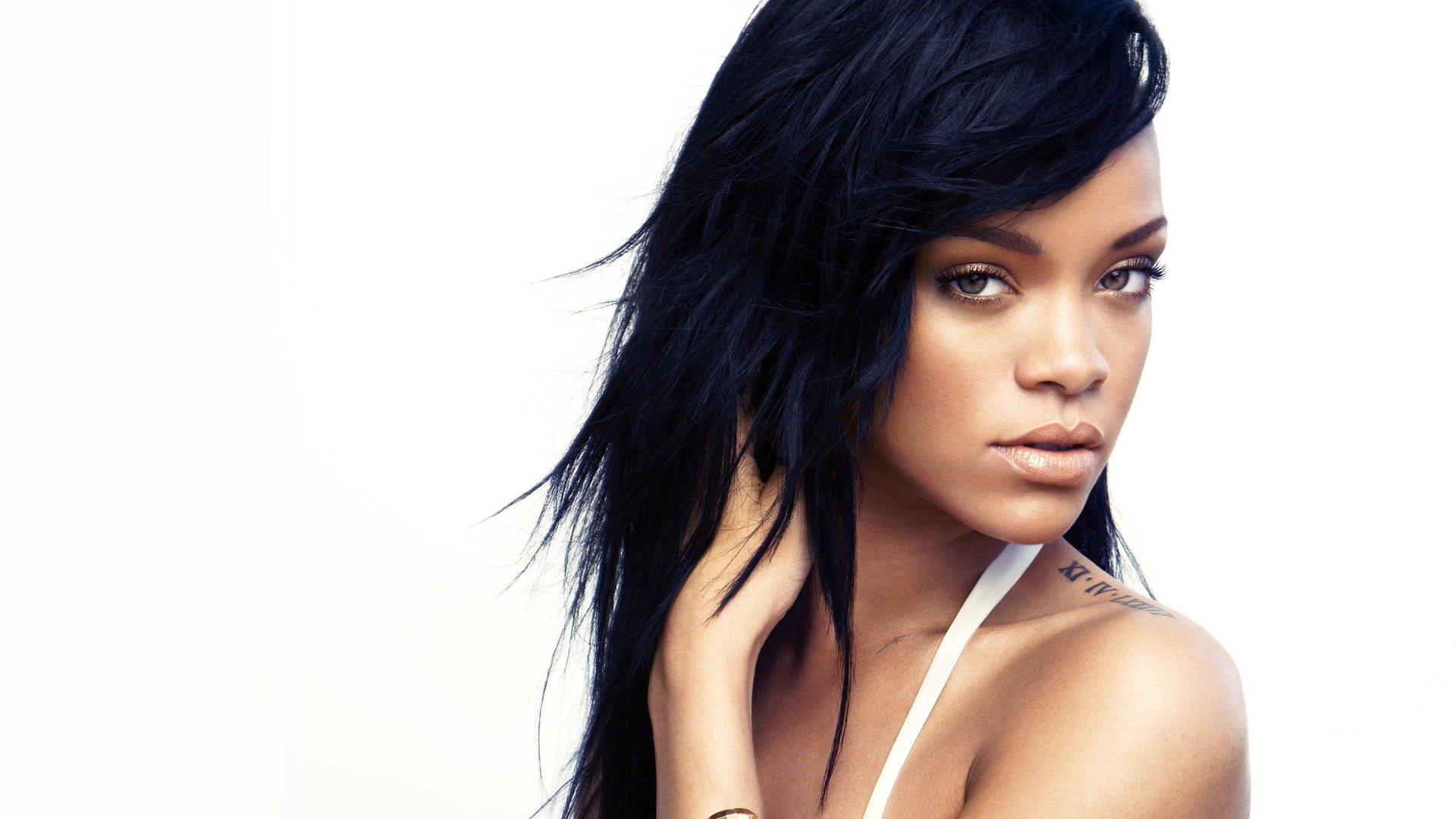 Rihanna In Her Younger Years Background