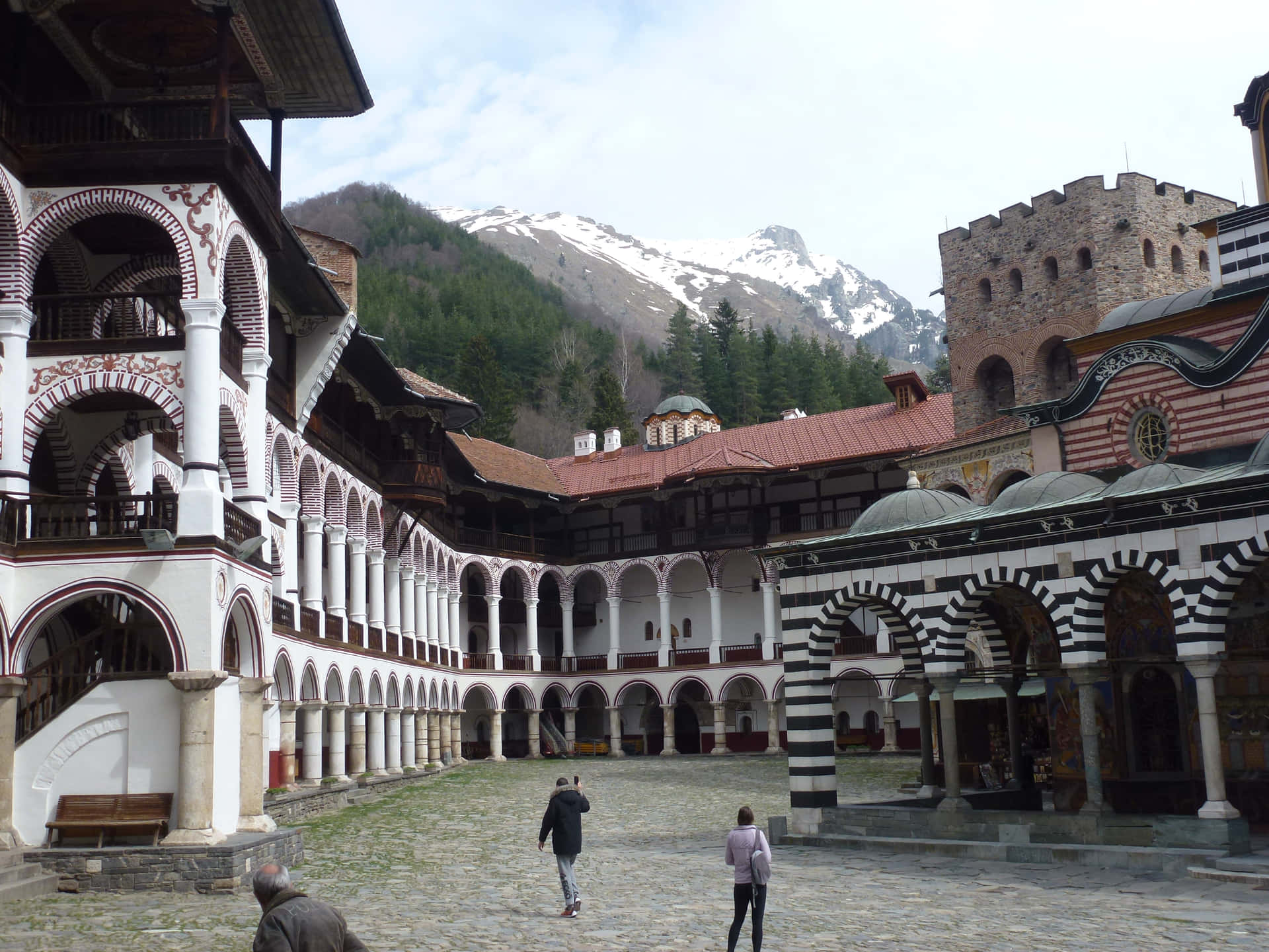 Rila Monastery Exterior