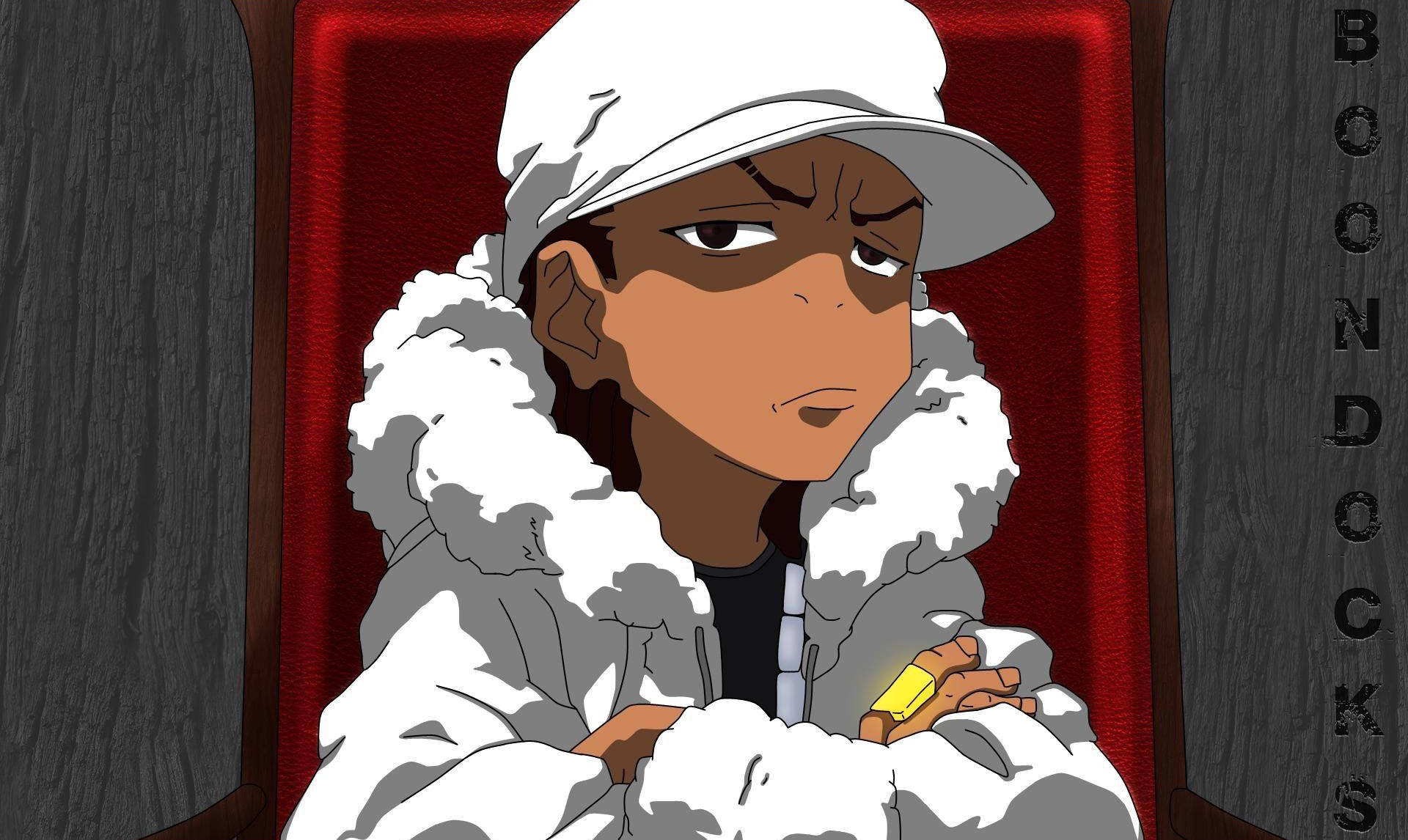 Riley Arms Crossed Boondocks Hd Background