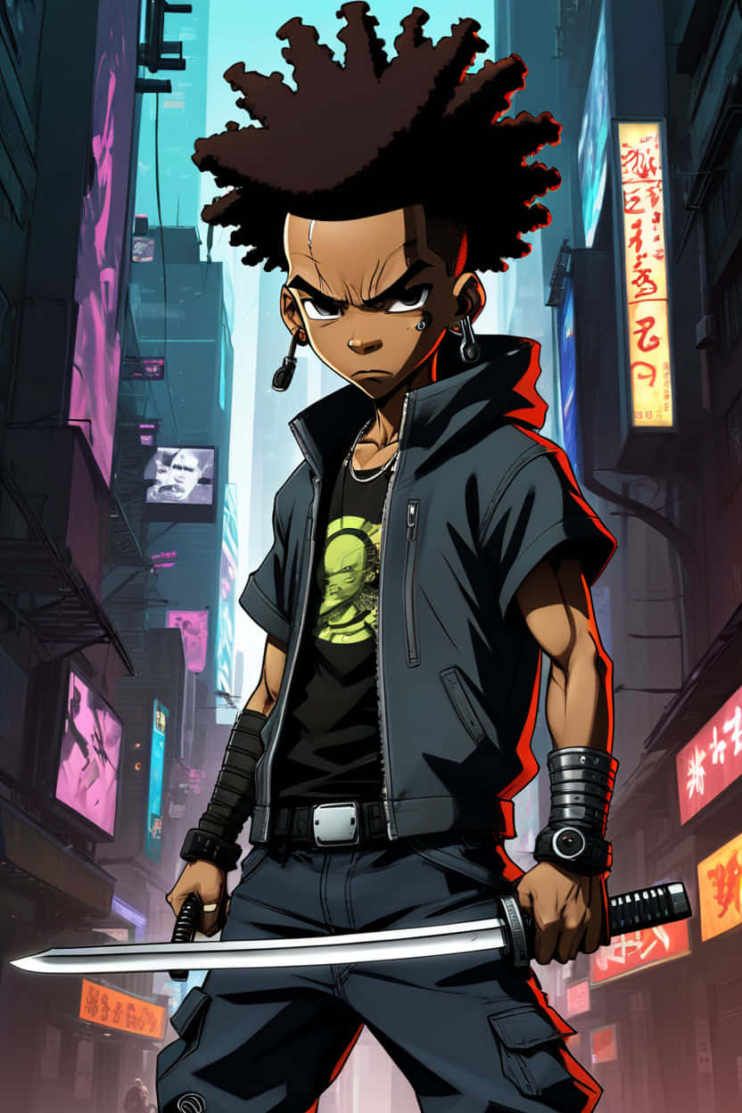 Riley Freeman Anime Style