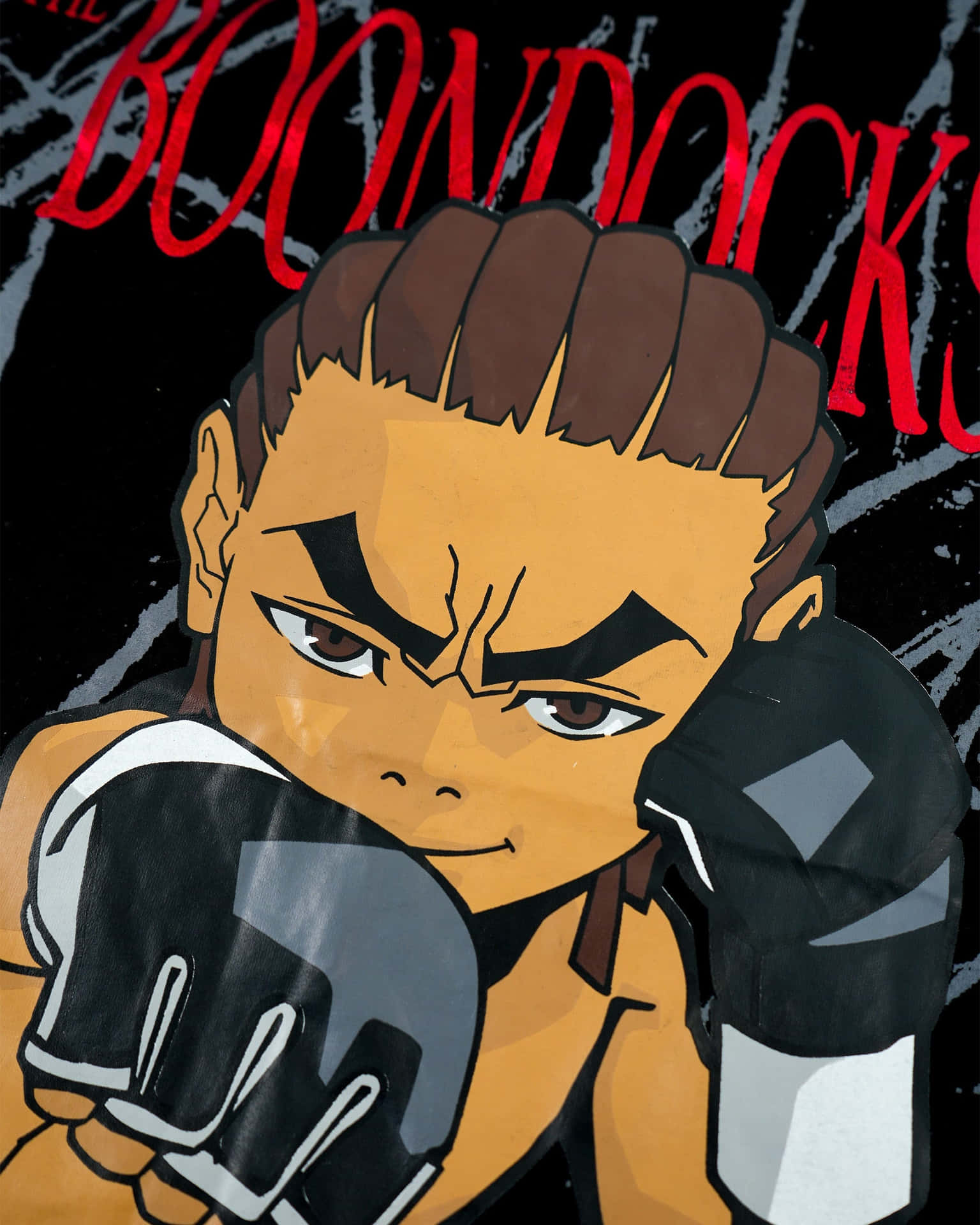 Riley Freeman Boxing Stance Background