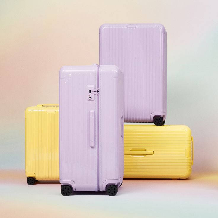 Rimowa Lavande And Citron Collection Background