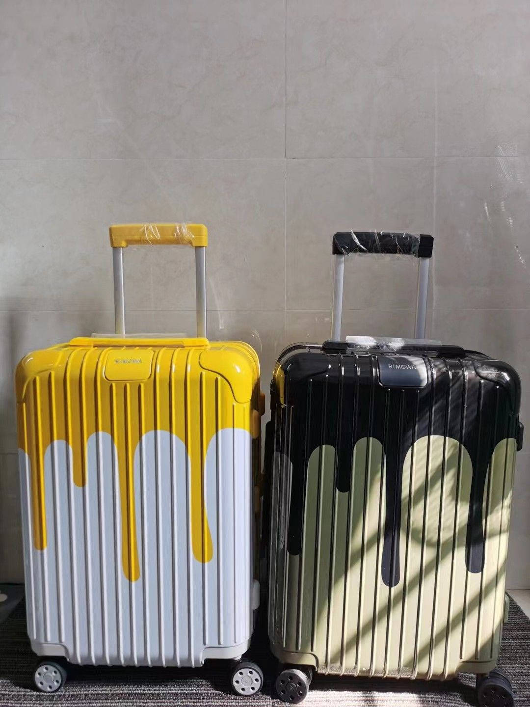 Rimowa X Chaos Suitcases Background