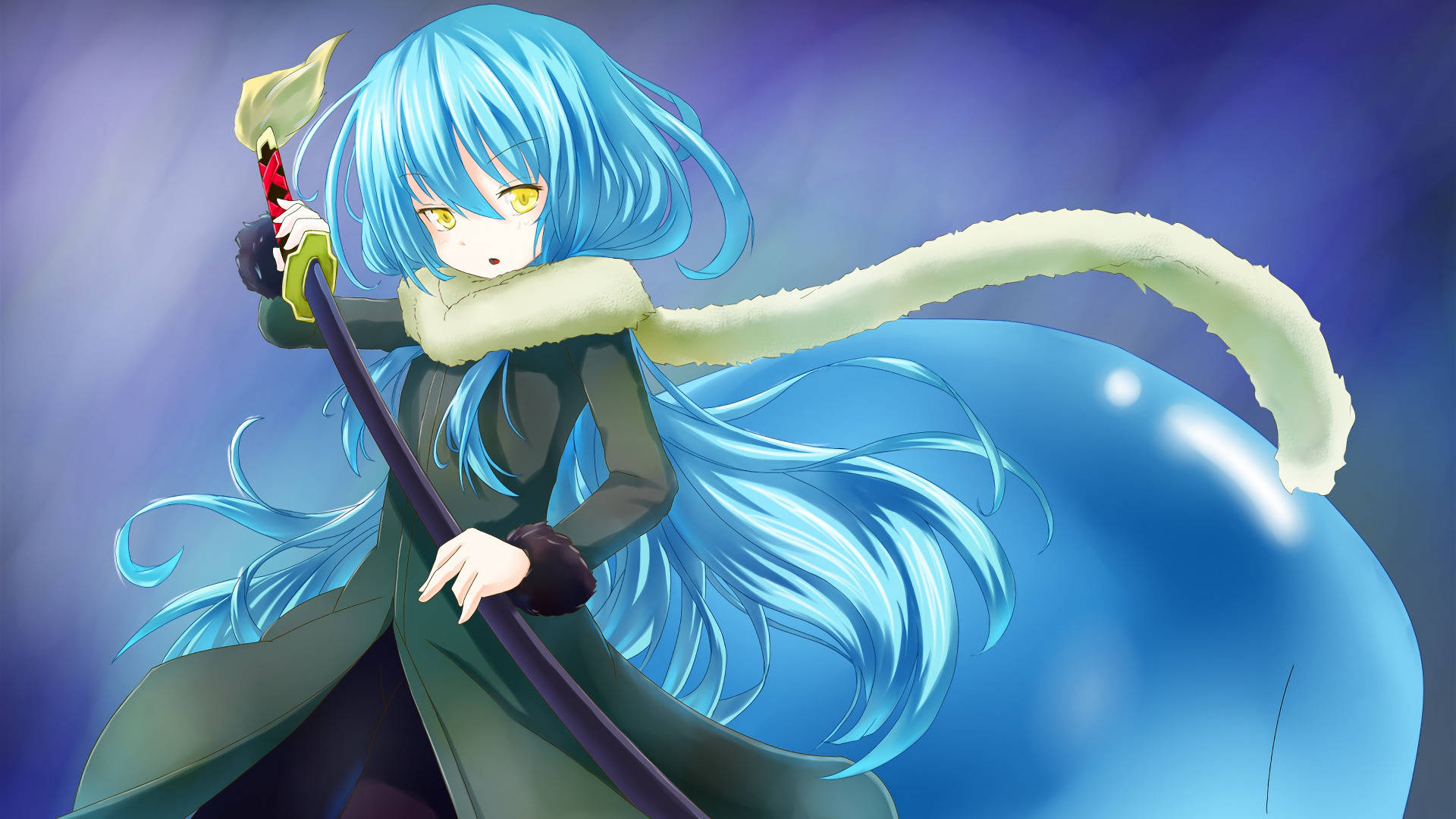 Rimuru Tempest Drawing Background