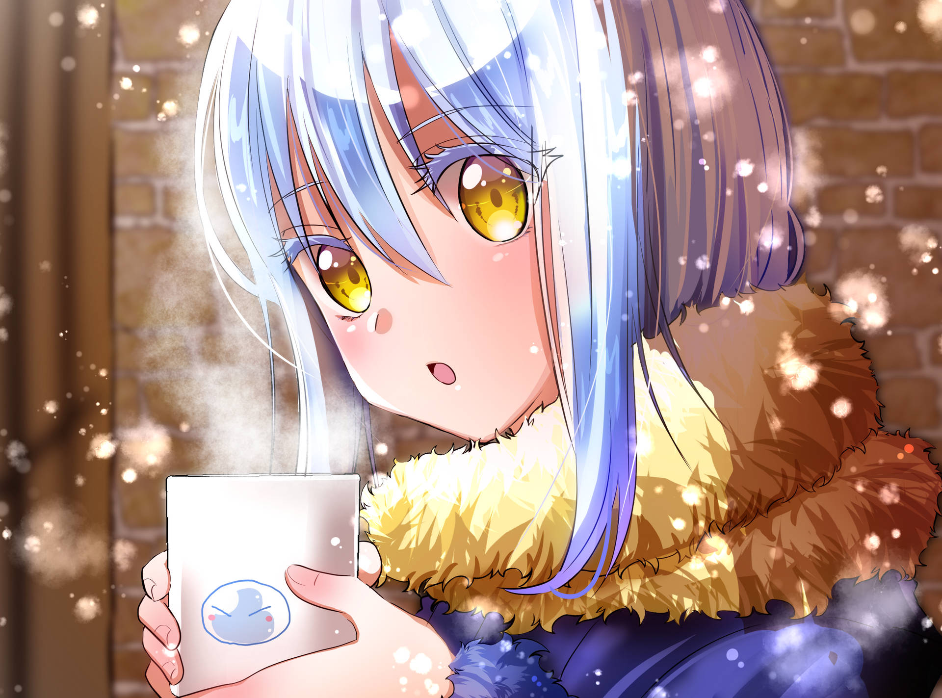 Rimuru Tempest Hot Drink Background