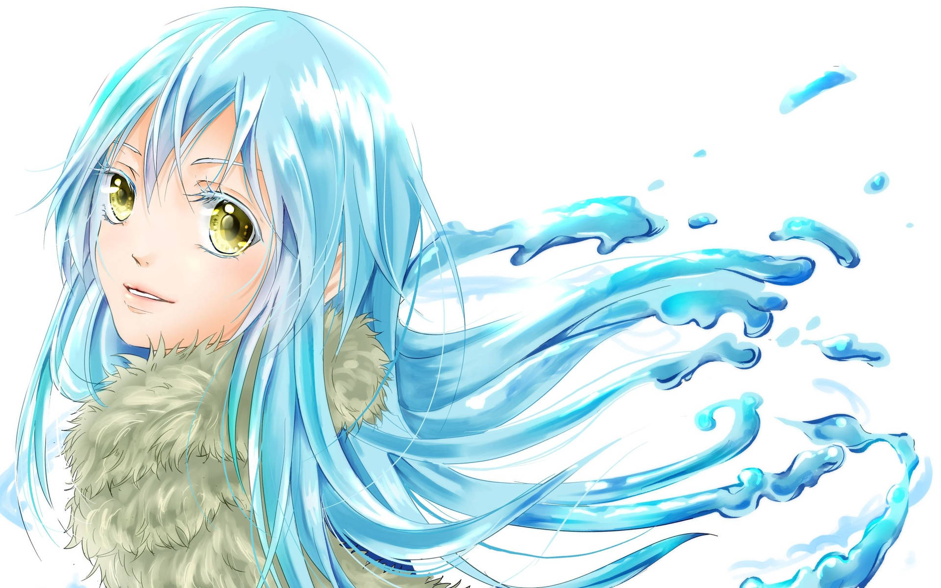 Rimuru Tempest Slime Hair Background