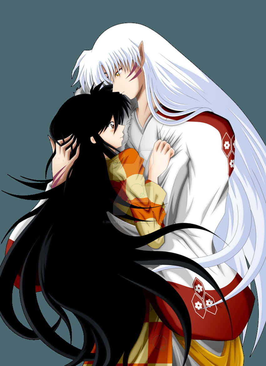 Rin And Sesshomaru Romance Anime Inuyasha